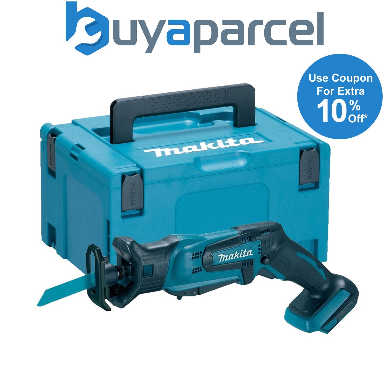 Makita DJR183Z 18v Cordless Reciprocating Pruning Saw Tool-less + Makpac Case