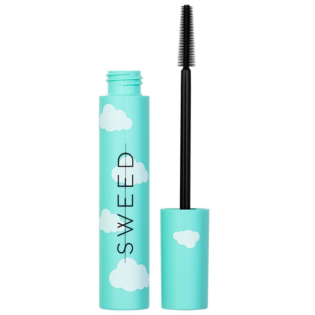 SWEED Cloud Black Mascara - Flake Free, Vegan Friendly Buildable Formula - 12ml
