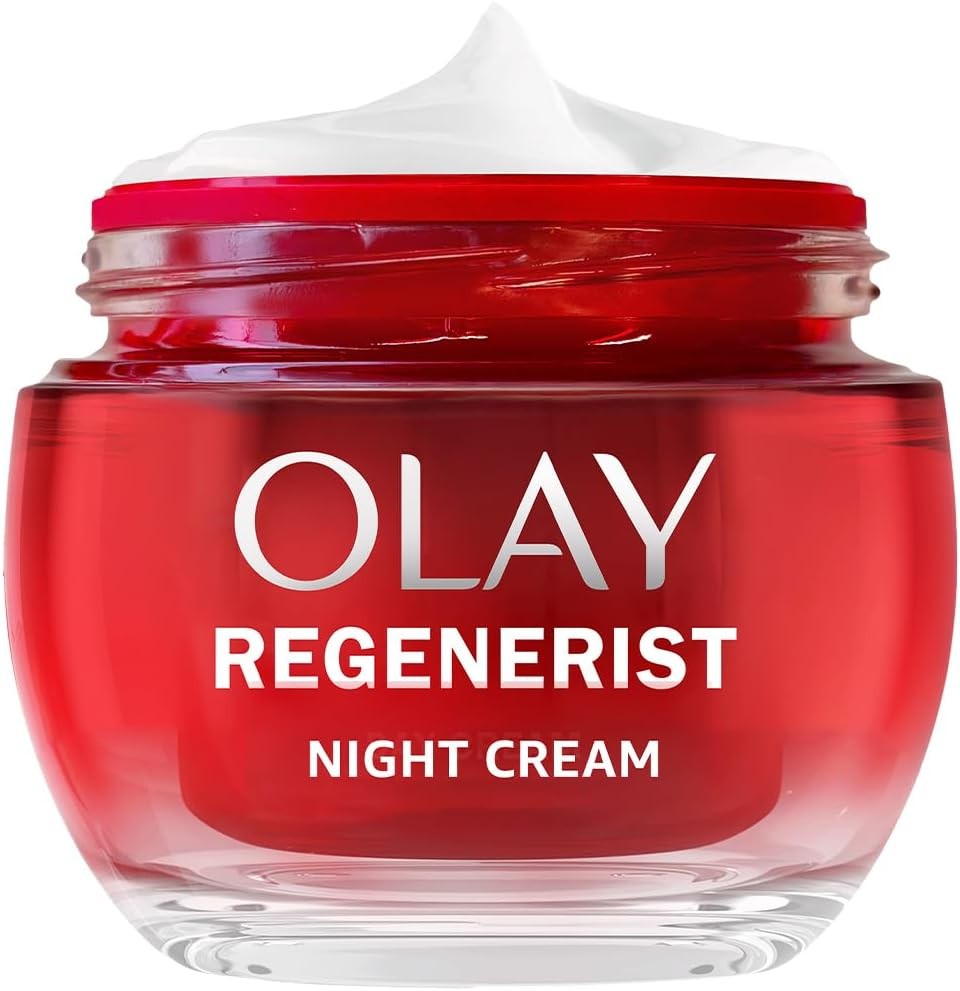 Olay Regenerist Night Cream - Anti-Wrinkle Face Cream and Skincare Face Moistur