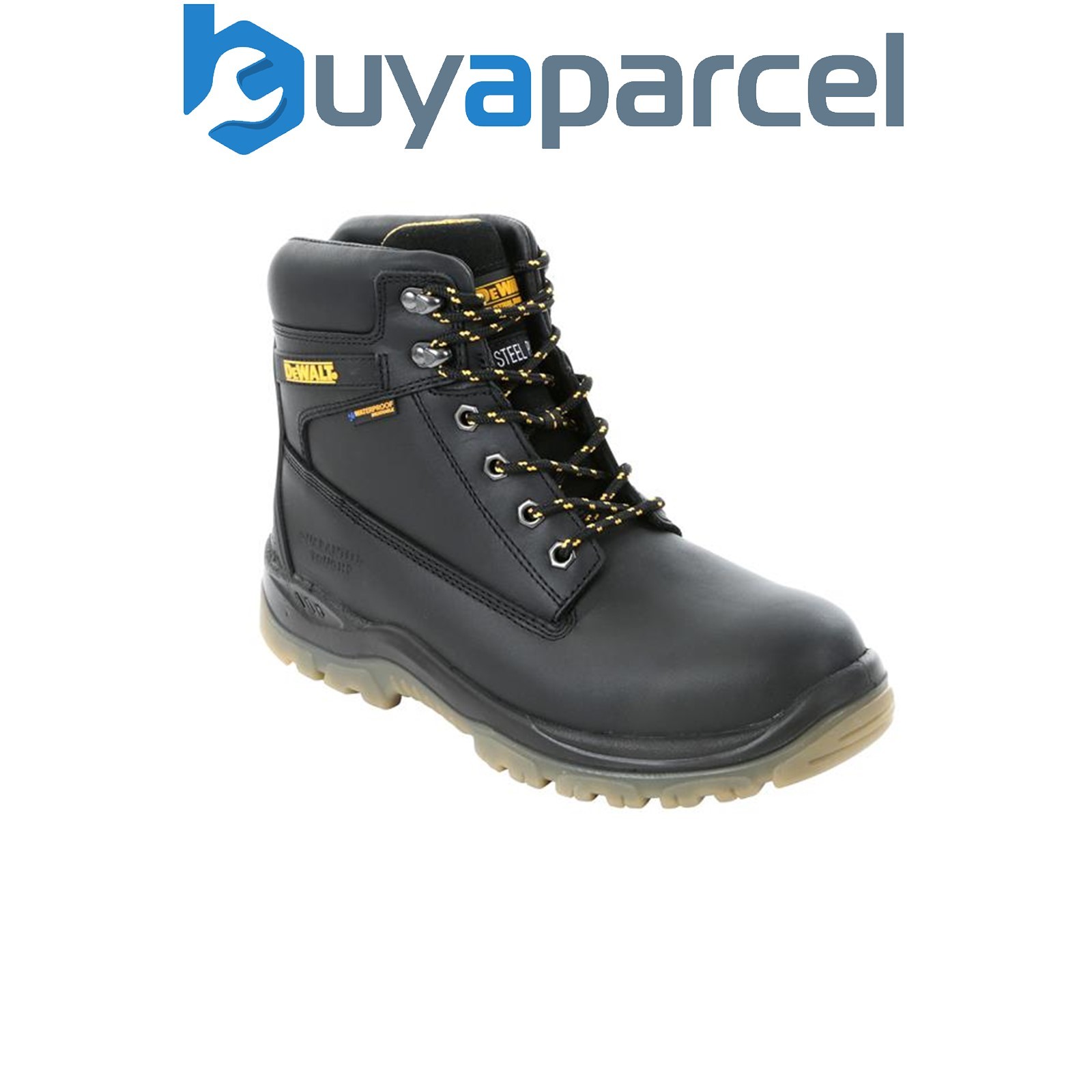 DEWALT TITANIUM BLACK 7 Titanium S3 Safety Boots Black UK 7 EUR 41 DEWTITANBL7