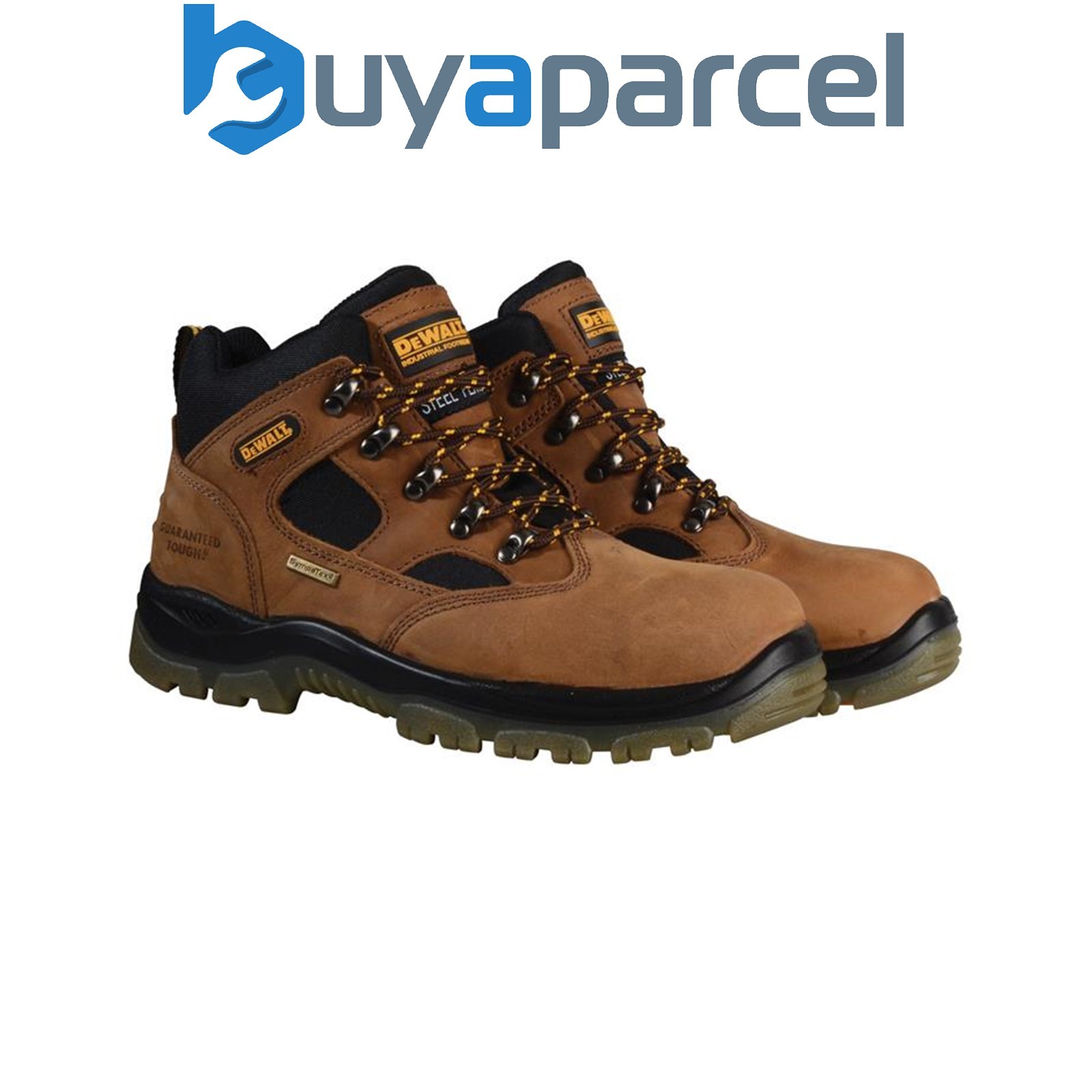DEWALT BROWN CHALLENGER 3 SYMPATEX 12 Challenger 3 Sympatex Waterproof Hiker Boo