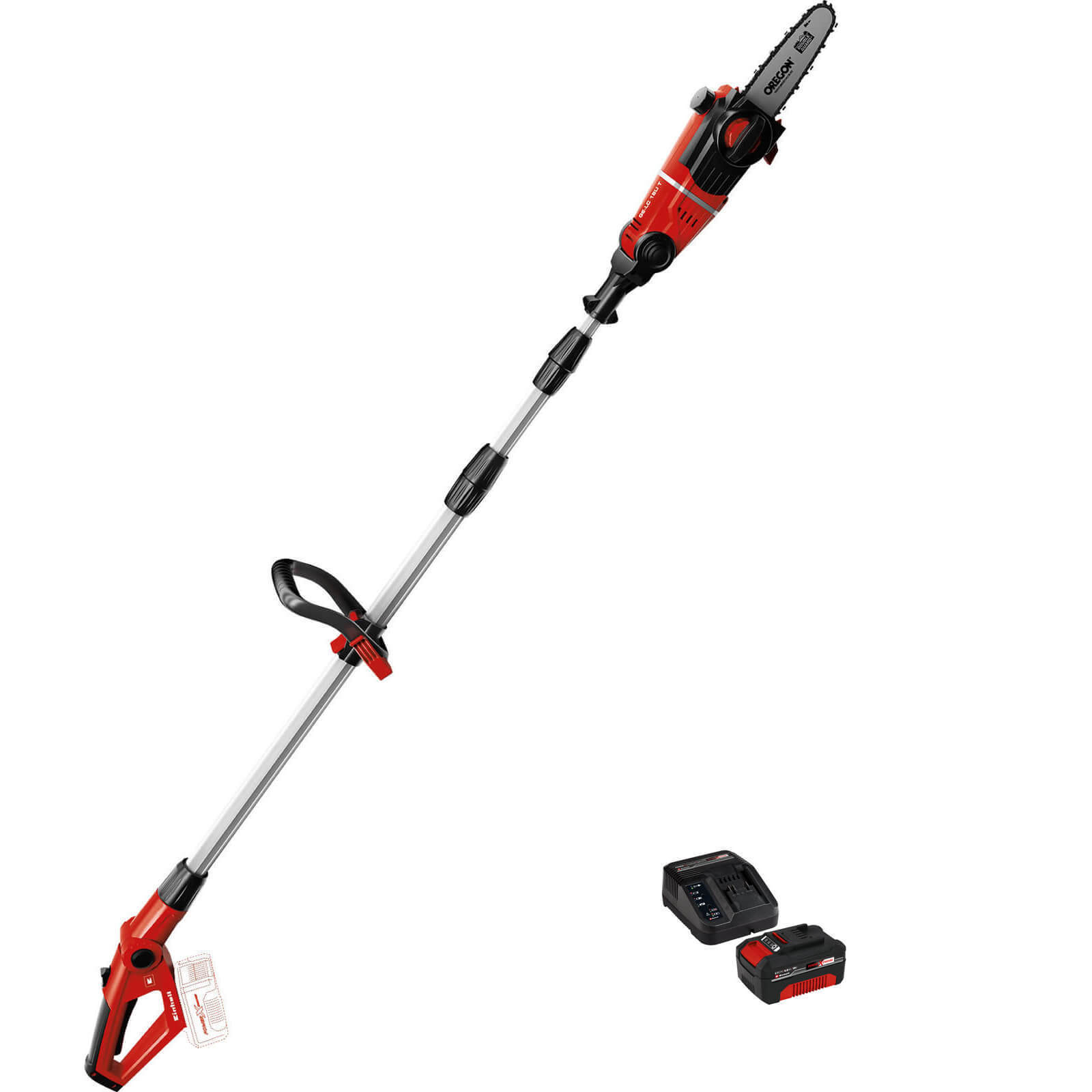 Einhell GE-LC 18 Li T 18v Cordless Pole Tree Pruner 200mm 1 x 4ah Li-ion