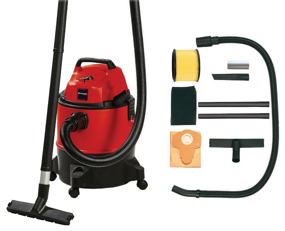 25L 1250W Plastic Wet & Dry Vacuum Cleaner 230V - TC-VC 1825