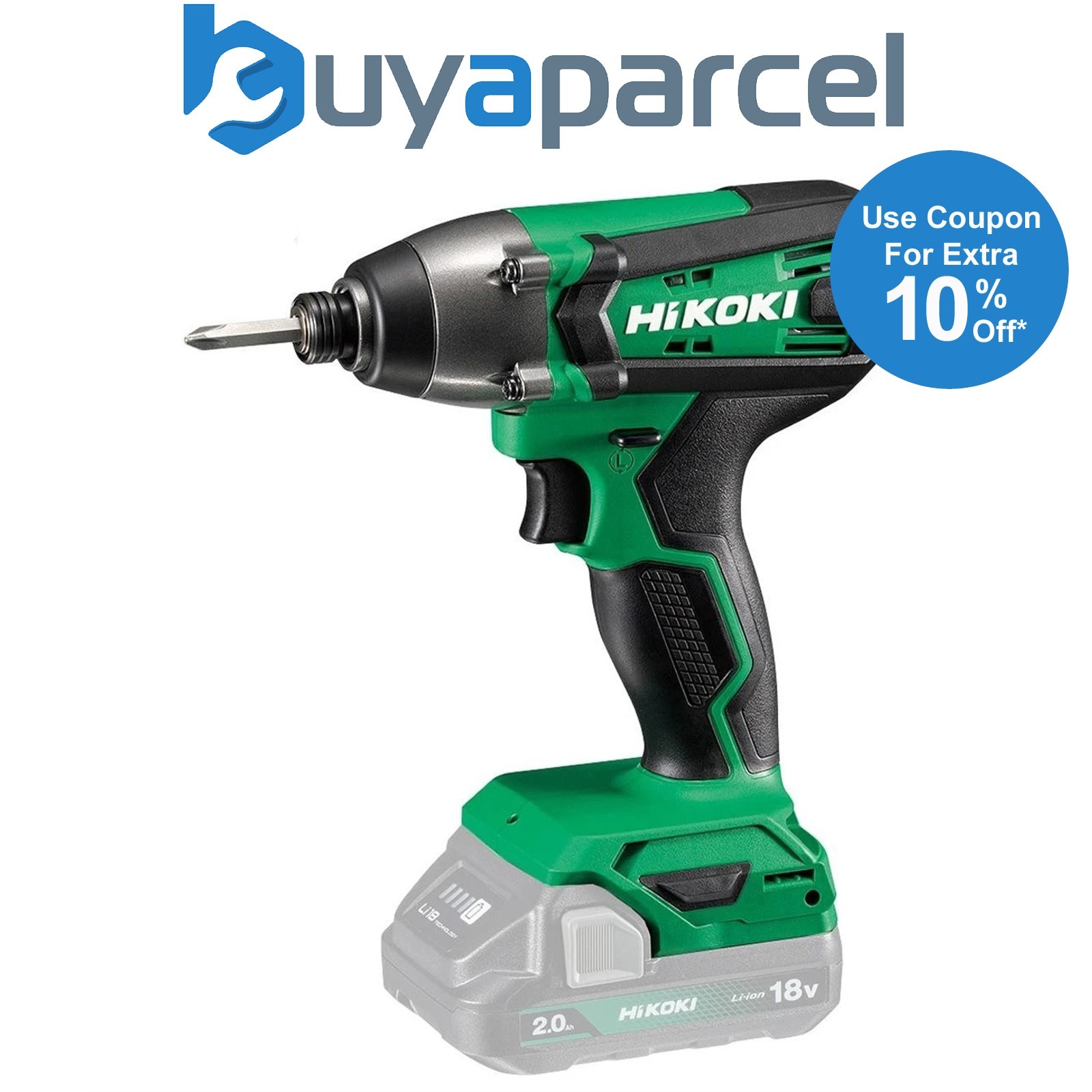 HiKOKI WH18DFX 18v Cordless Impact Driver 150nm Variable Speed BARE UNIT