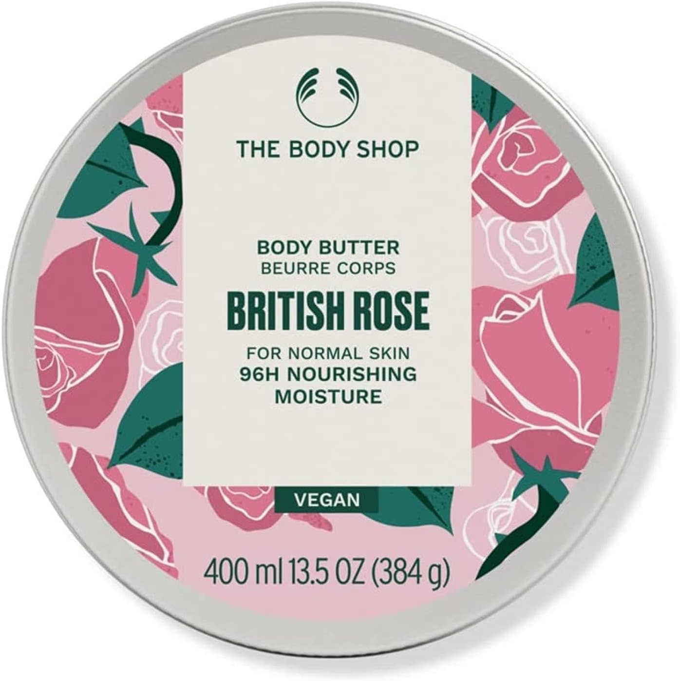 The Body Shop British Rose Body Butter for Normal Skin 400 ml