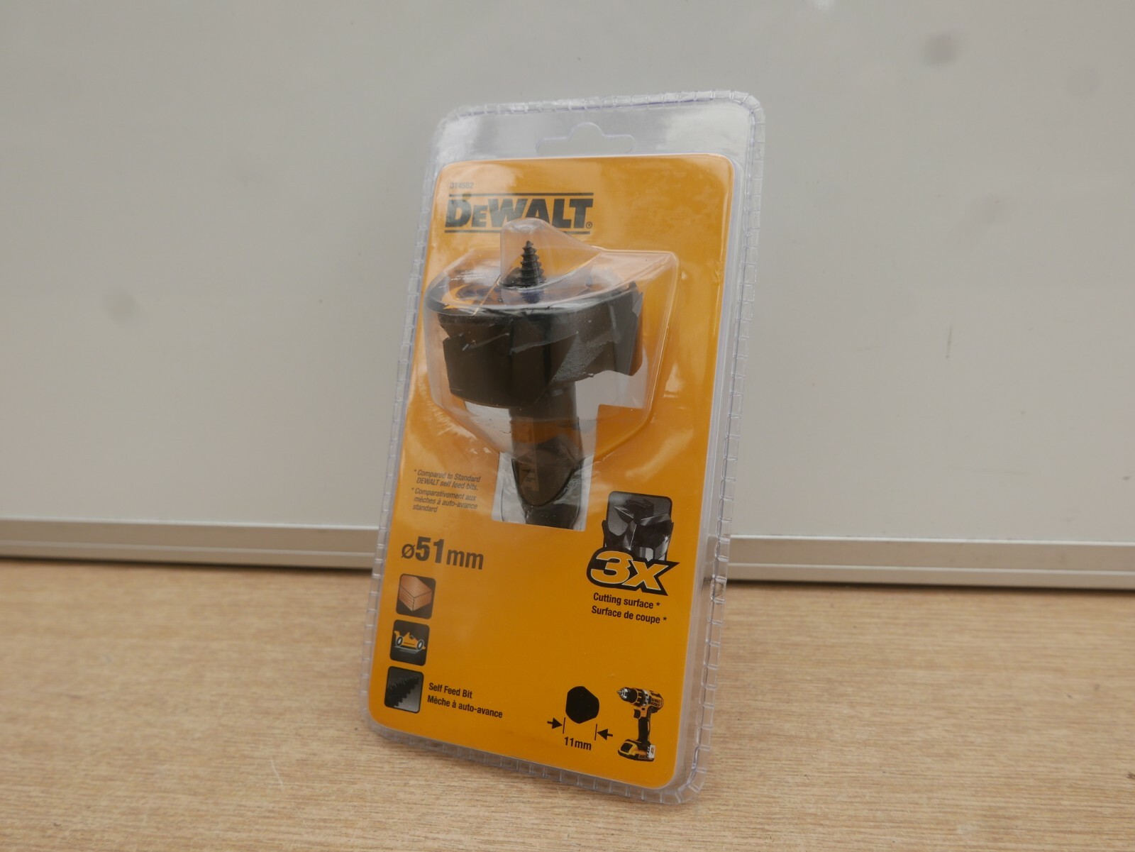 DeWALT DT4582 51MM SELF FEED WOOD AUGER DRILL BIT