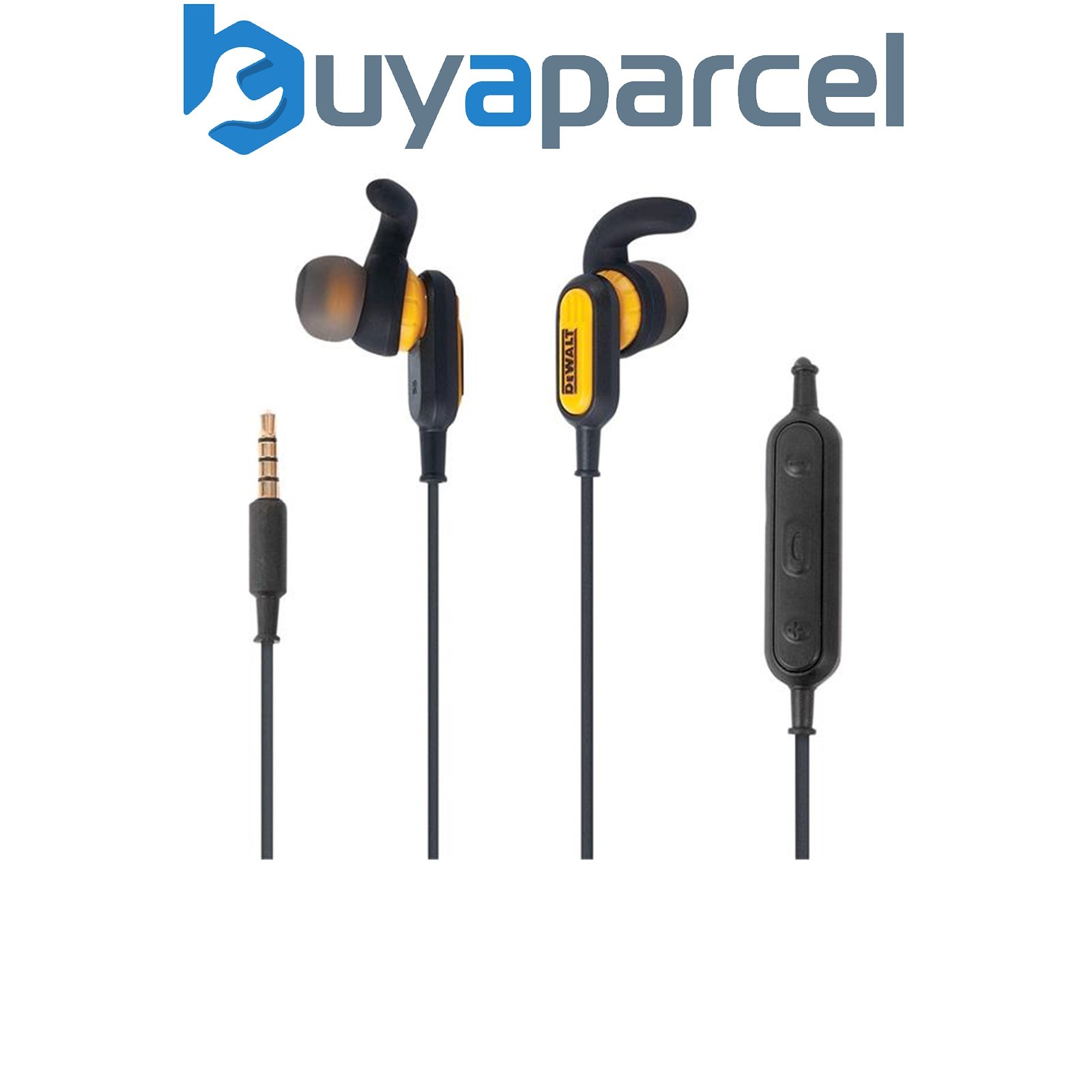Dewalt 190 9032 DWG Jobsite Wired Earphones DWT1909032