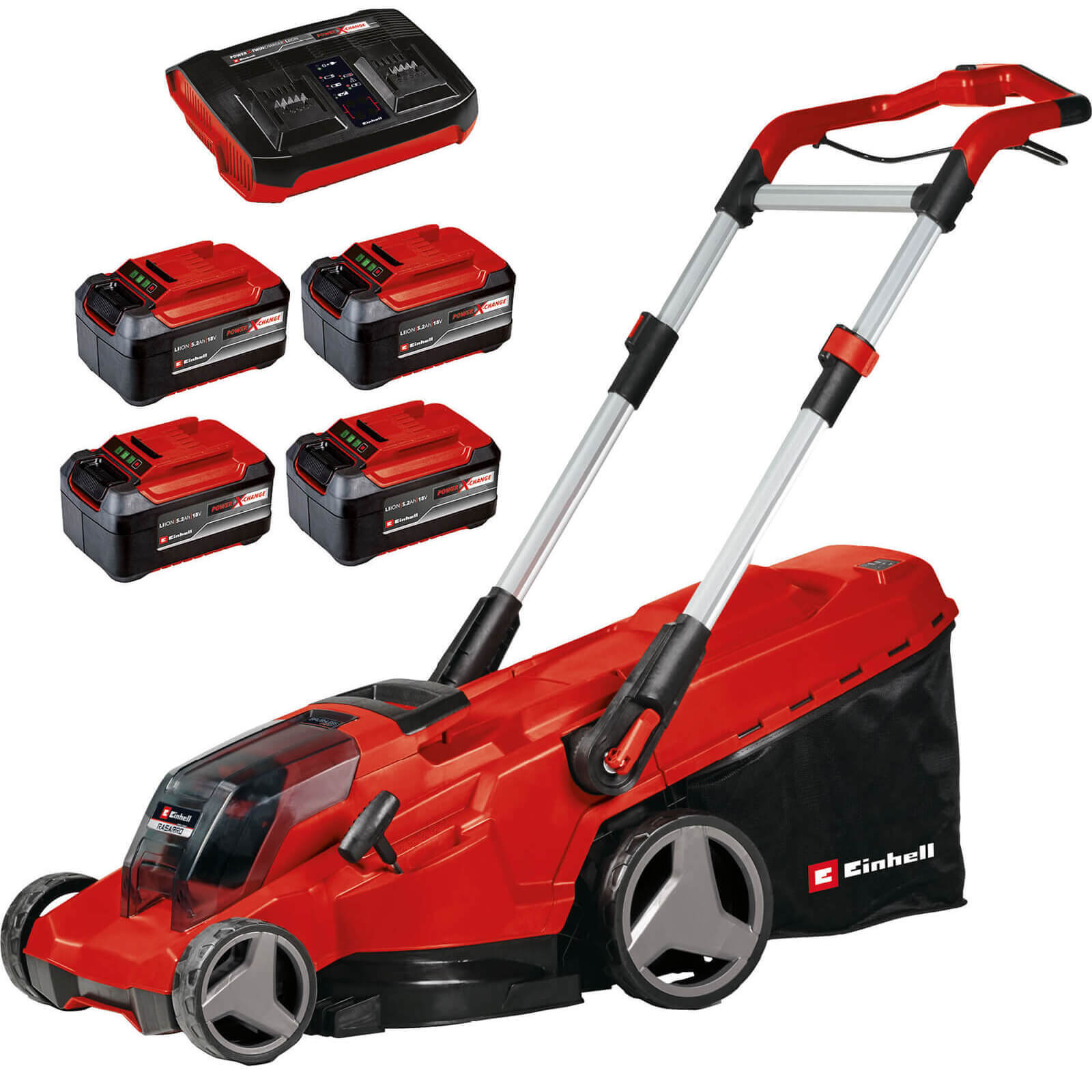 Einhell Professional RASARRO 36/42 36v Cordless Brushless Rotary Lawnmower 420mm