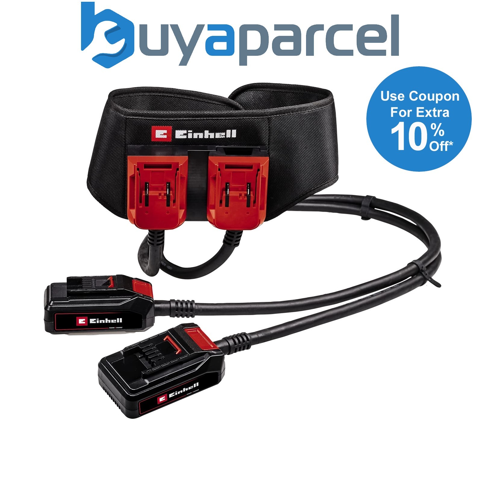 Einhell 36v 18v Battery Belt Accessory Power X-Change GE-PB 36/18 Li Weight Load
