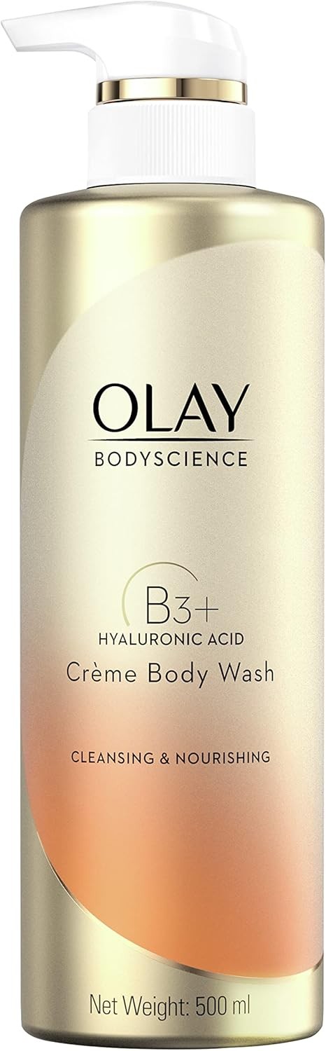 Olay Bodyscience Cleansing & Nourishing Crème Body Wash 500 Ml