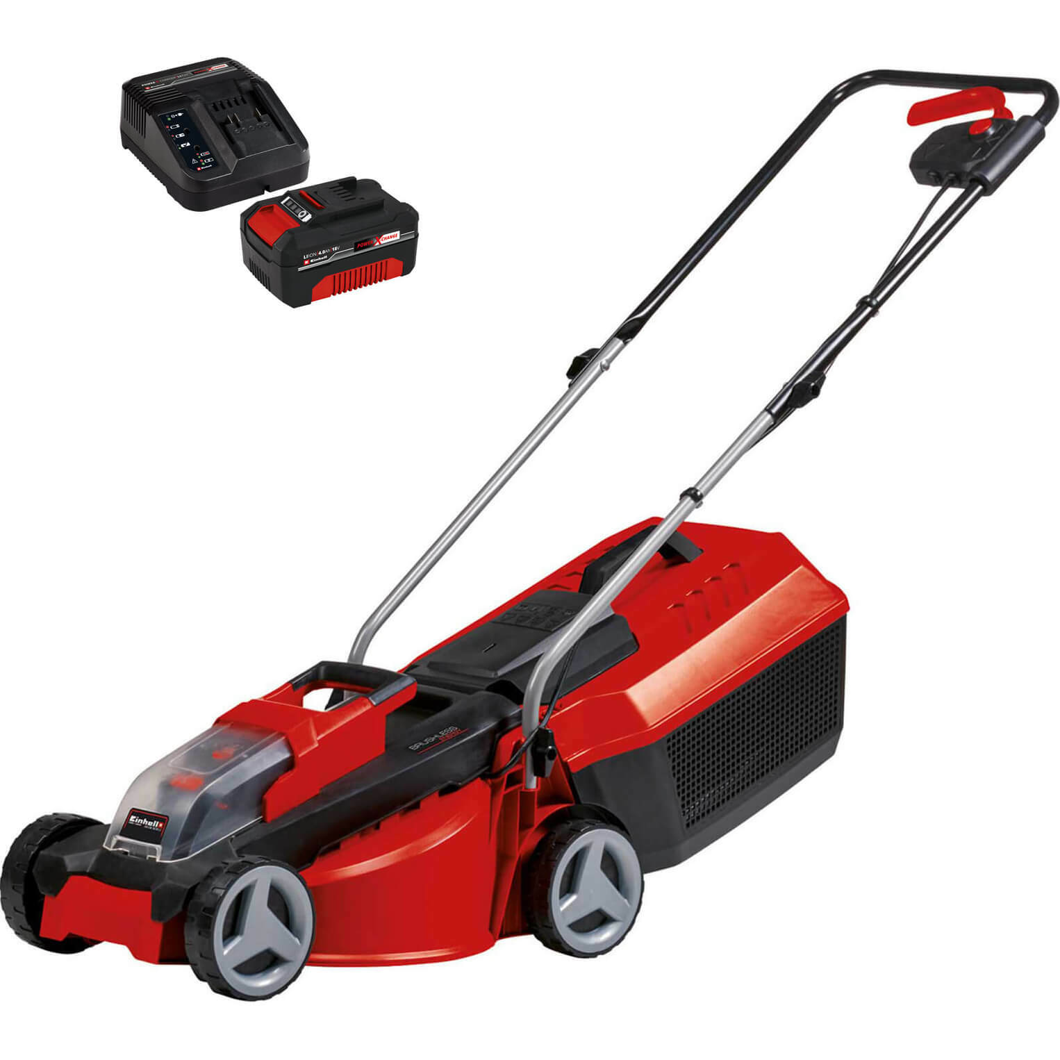 Einhell GE-CM 18/30 Li 18v Cordless Brushless Lawnmower 300mm 1 x 4ah Li-ion
