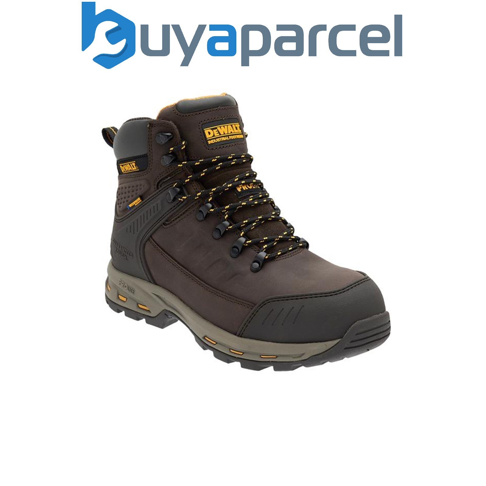 DEWALT KIRKSVILLE 8 Kirksville S3 Pro-Lite Safety Boots Brown UK 8 EUR 42 DEWKIR