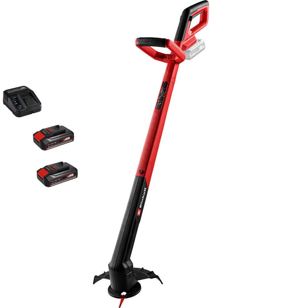 Einhell GC-CT 18/2411 Li P 18v Cordless Grass Trimmer and Edger 240mm 2 x 2.5ah