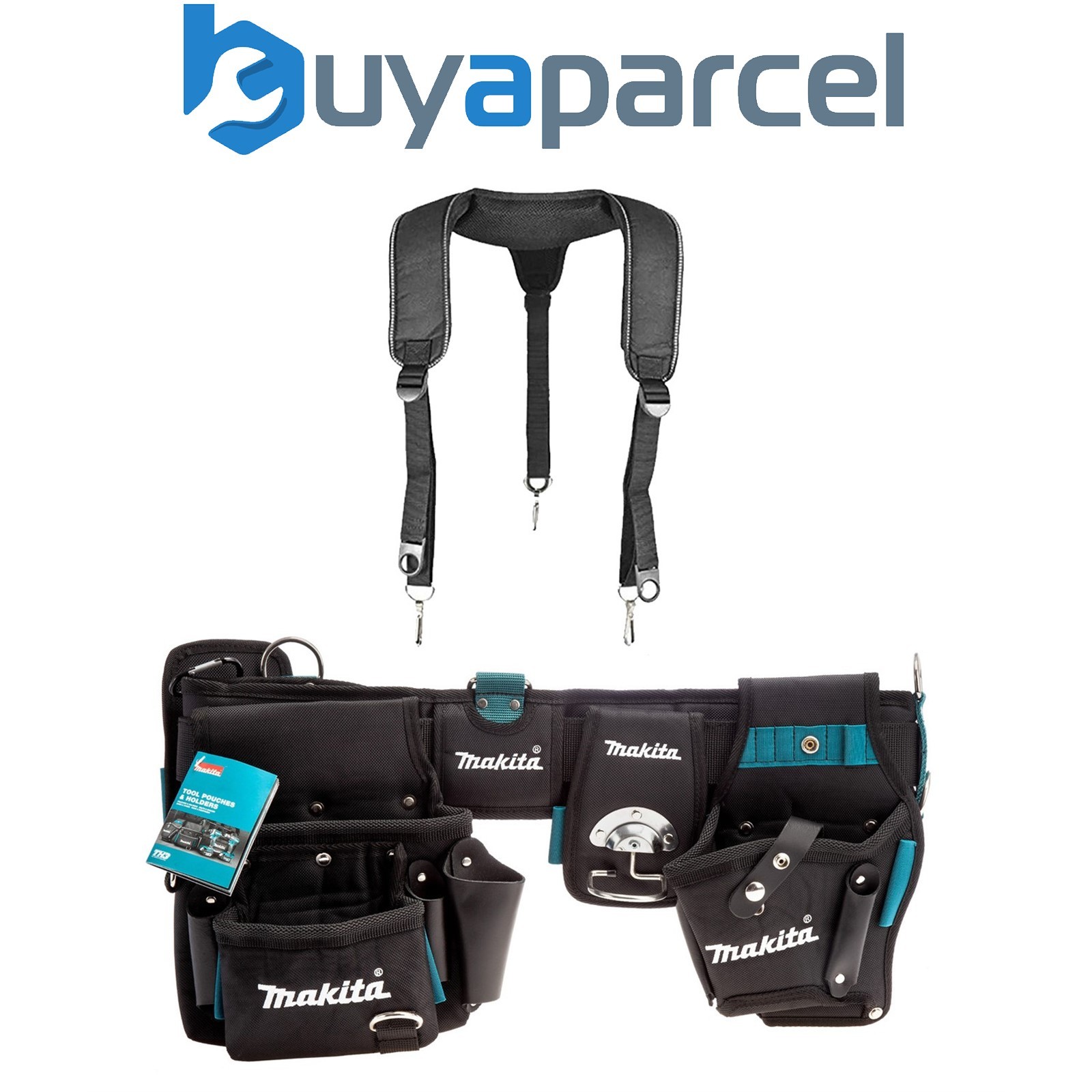 Makita Heavy Duty Super Heavyweight Champion Tool Belt + Loops + Braces E-05175