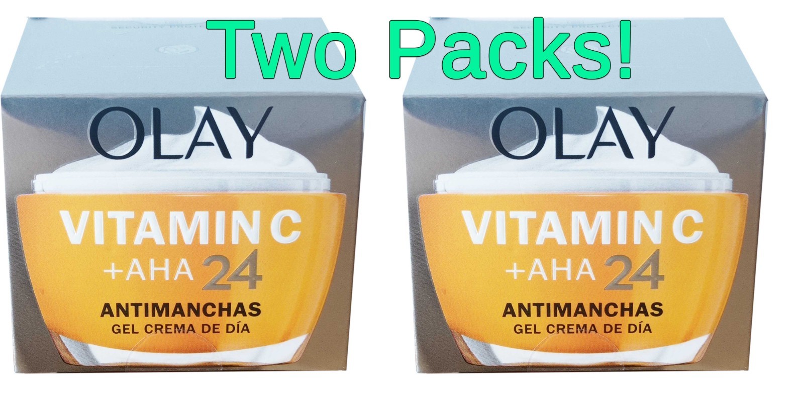 Olay Regenerist Vit C AHA24 Day Cream Twin Pack Moisturise Sealed