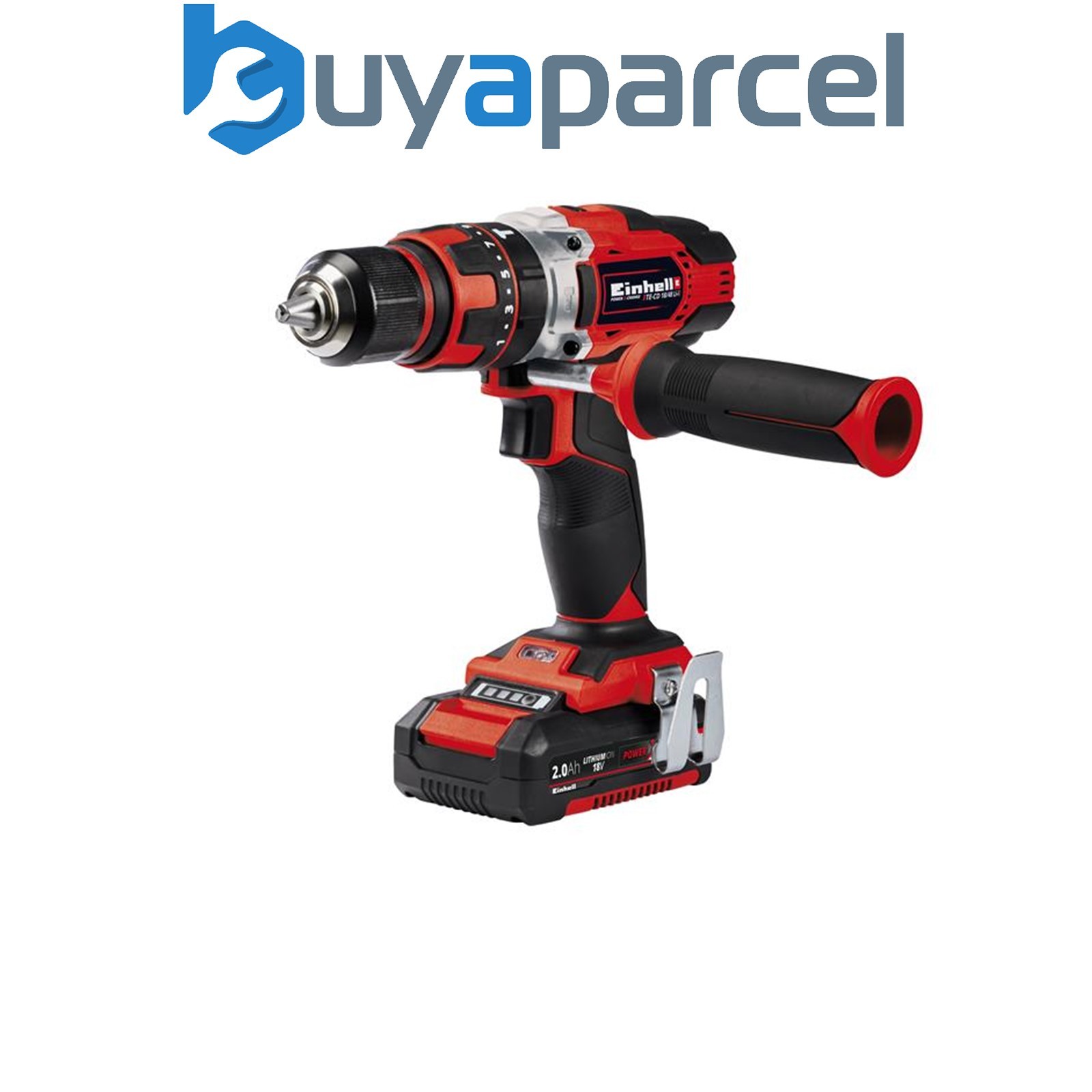 Einhell 4513935 TE-CD 18/48 Li-i Power X-Change Impact Drill 18V 2 x 2.0Ah Li-io