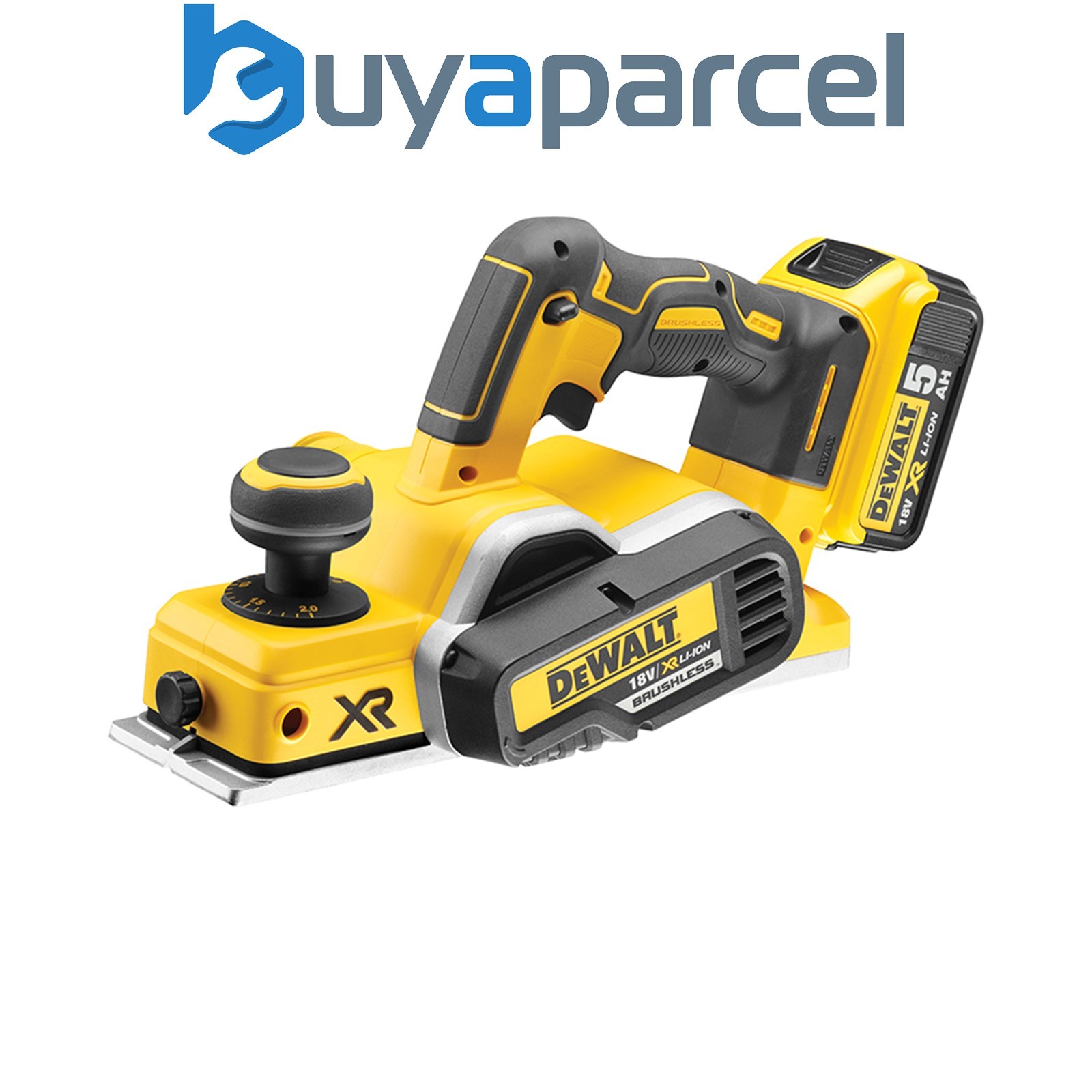 Dewalt DCP580P2-GB DCP580P2 XR Brushless Planer 18V 2 x 5.0Ah Li-ion DEWDCP580P2