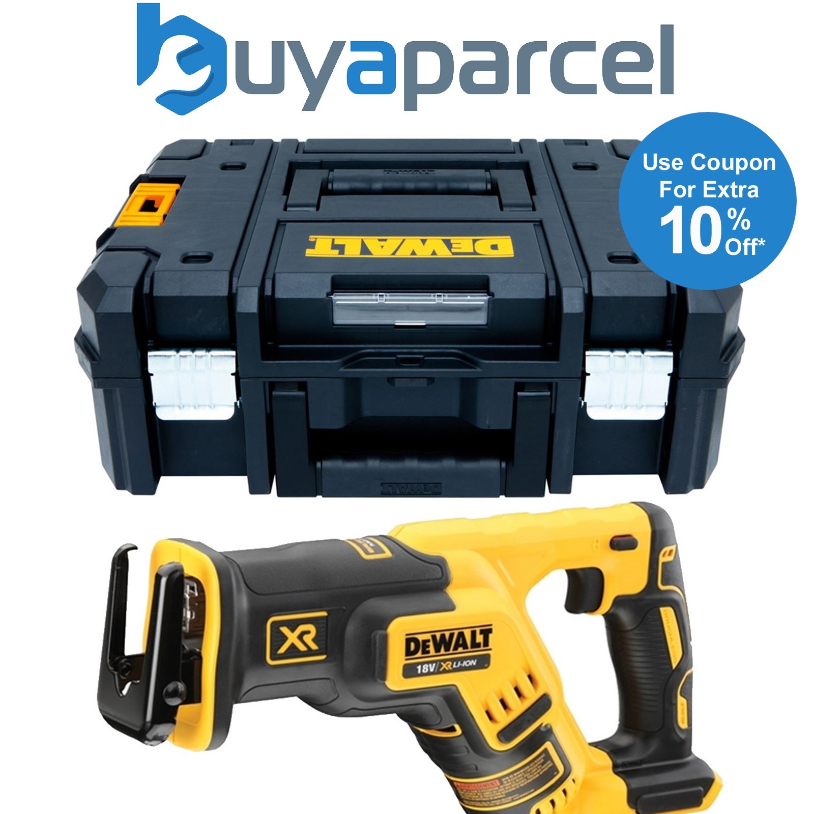 Dewalt DCS367N 18v XR Compact Brushless Reciprocating Saw Bare + Tstak Case