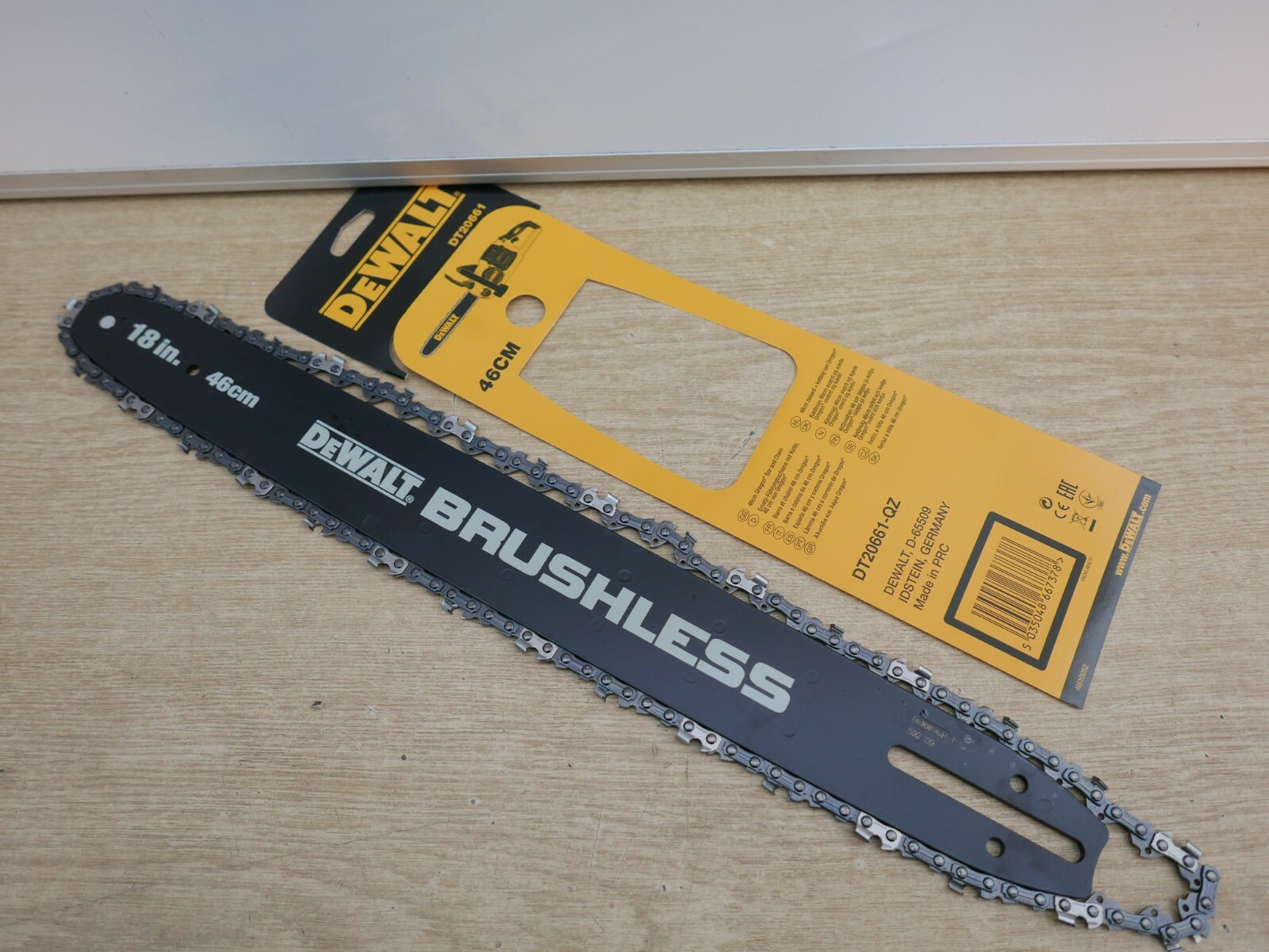 DEWALT DT20661 18" 46CM 54V FLEXVOLT DCM575 CHAINSAW BAR & CHAIN