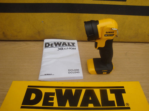 DeWalt DCL040 18v xr LED Swivel Worklight pocket Torch