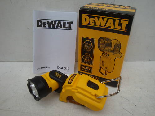 DeWalt DCL510 10.8V 12V XR Compact Flashlight LED Worklight Bare Unit