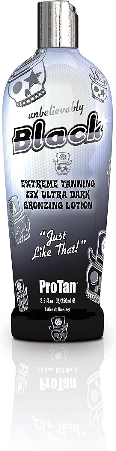 Pro Tan Unbelievably Black Extreme Tanning 25X Ultra Dark Bronzing Lotion 250ml