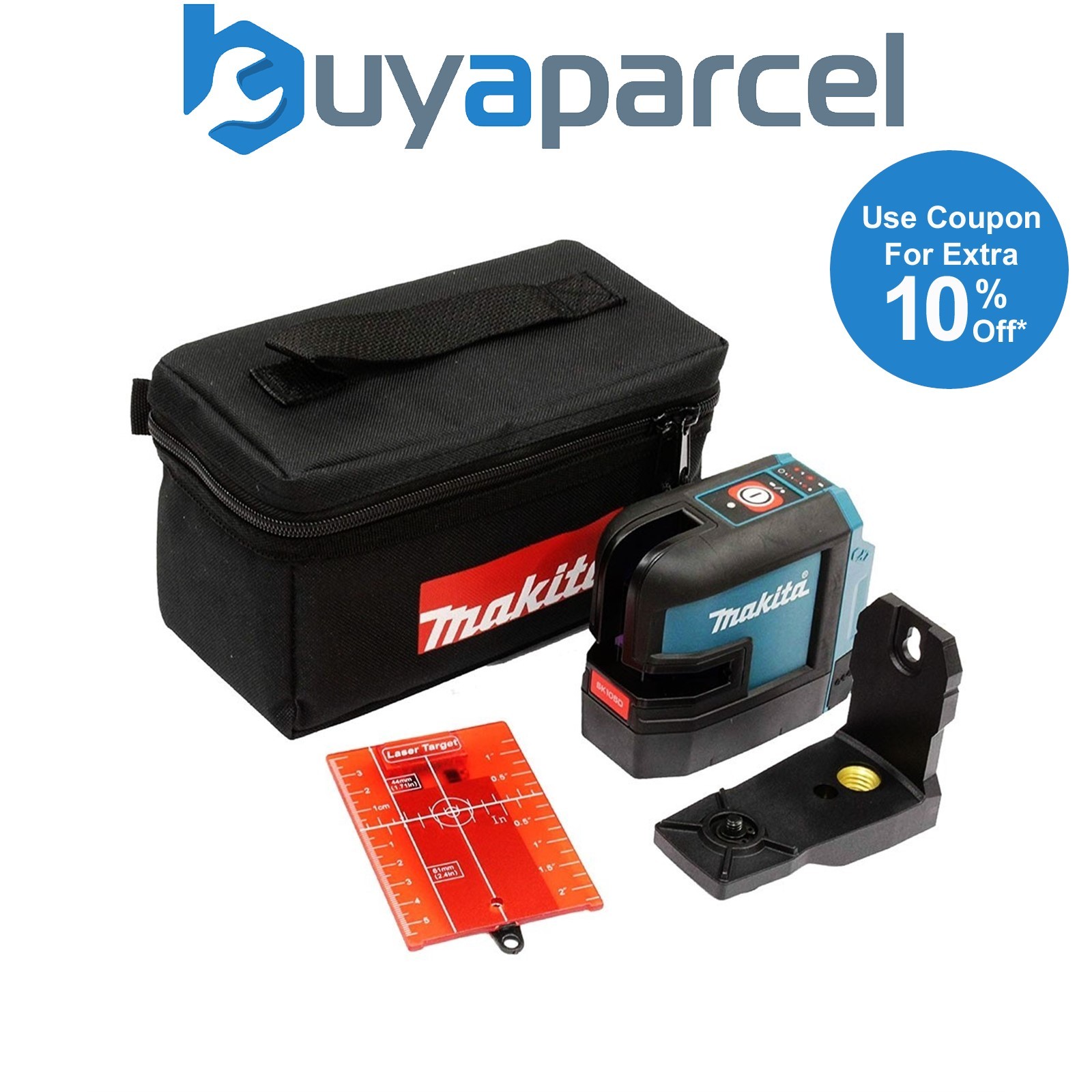 Makita SK105DZ 12v CXT Self Leveling Cross Line Laser Level Red - Body Only