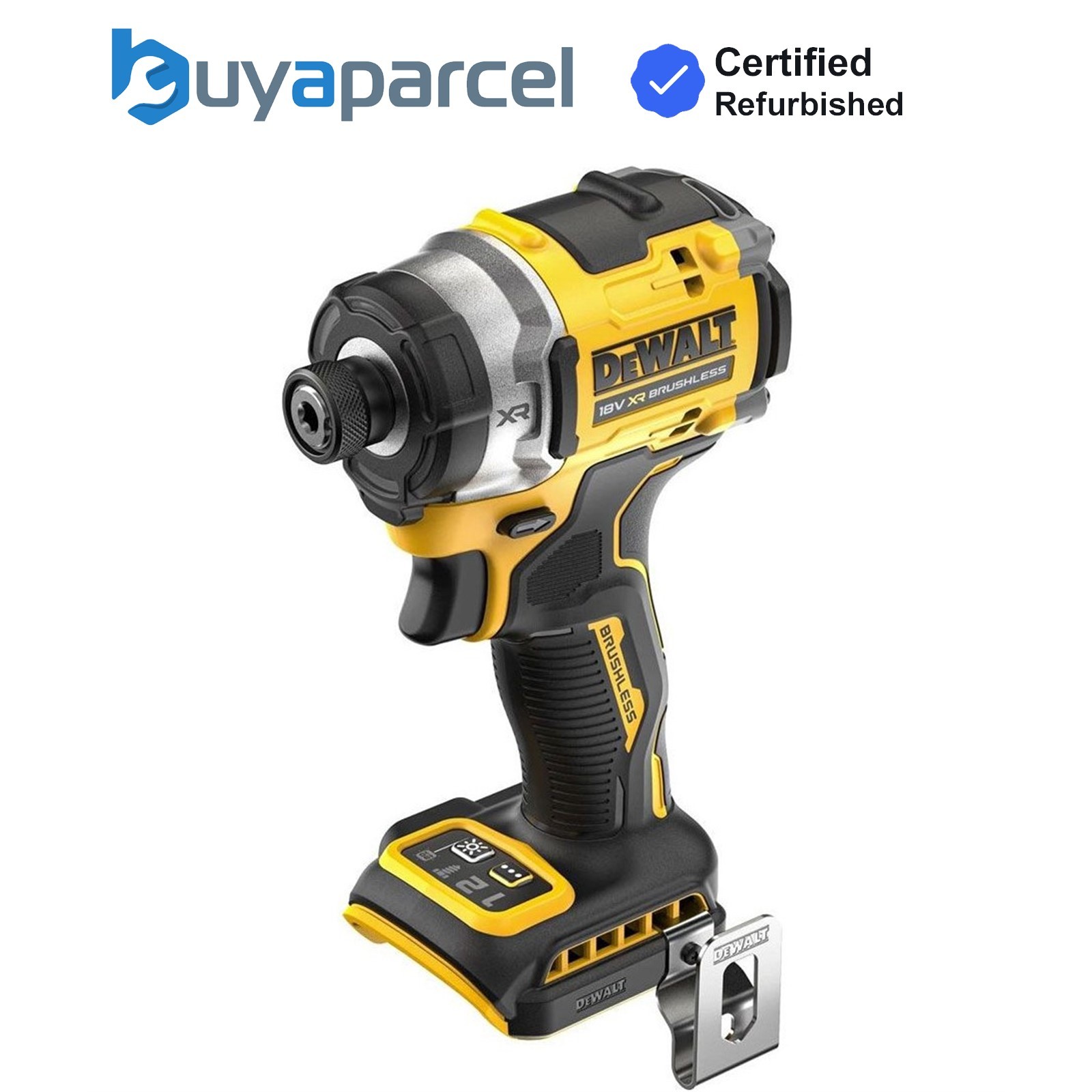 Dewalt 18v XR Premium DCF860N Impact Driver Compact Cordless 282Nm - Bare Tool