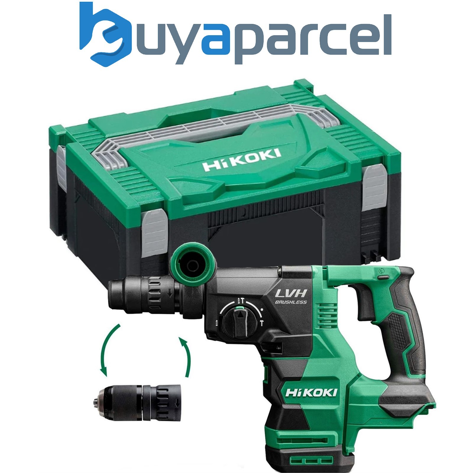 HiKOKI Brushless 18v SDS+ 3.2J Hammer Drill Cordless Rotary Hammer DH1826DCW2Z