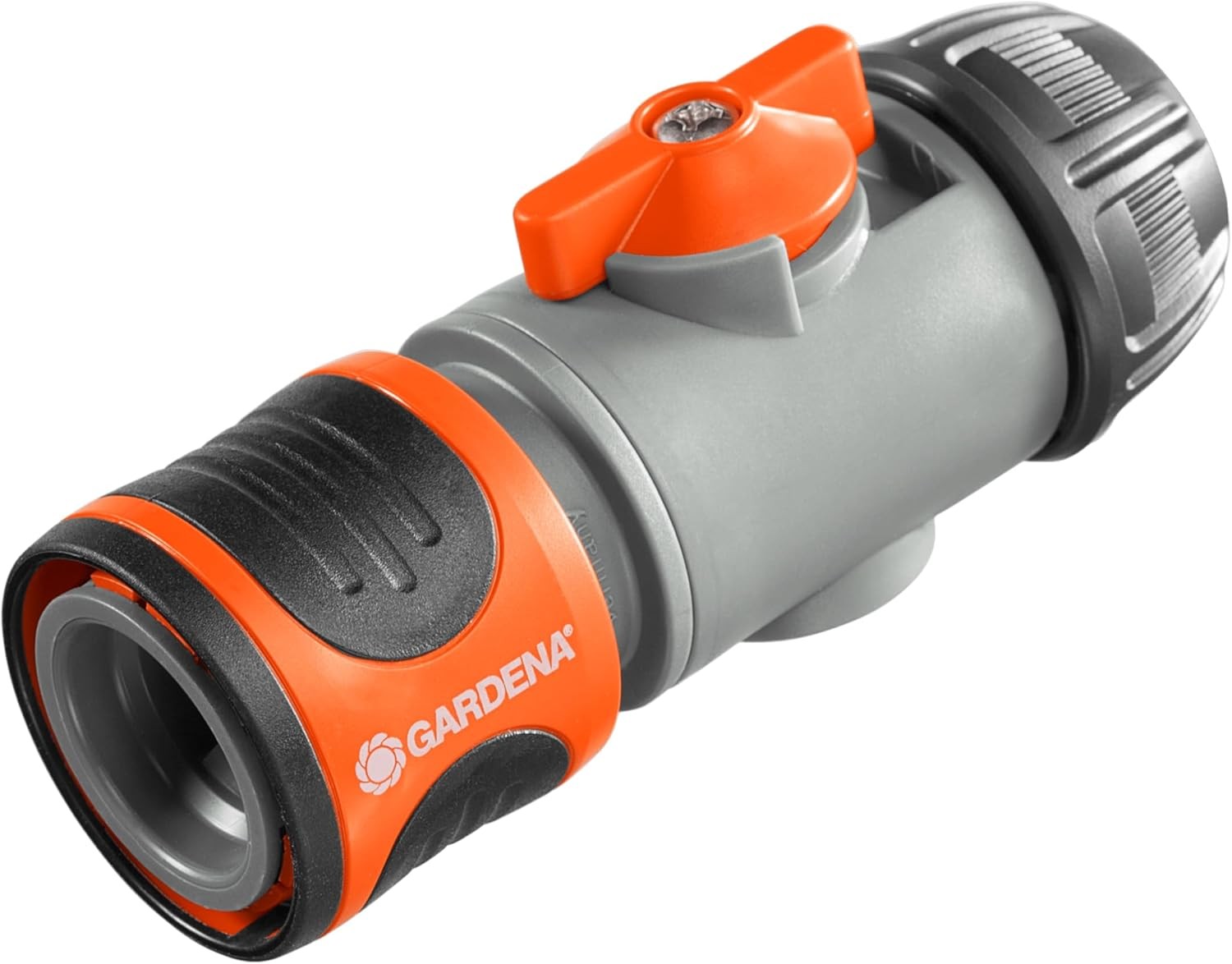 Gardena Hose Connector with Control Valve: Connection Piece to Change Accessori