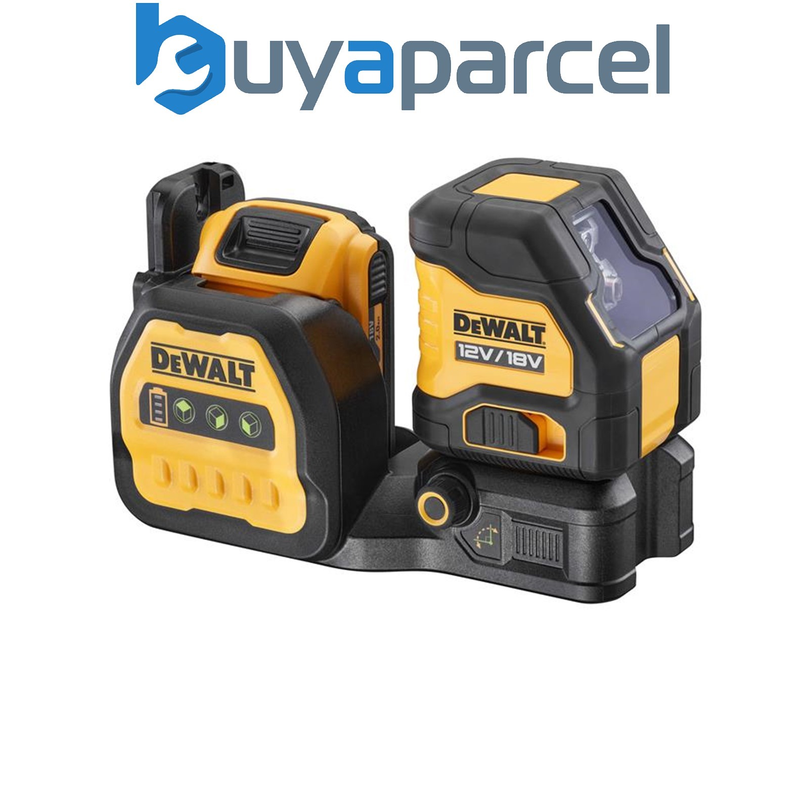 Dewalt DCE088D1G18-GB Self-Levelling Cross Line Green Beam Laser 12/18V x 2.0Ah