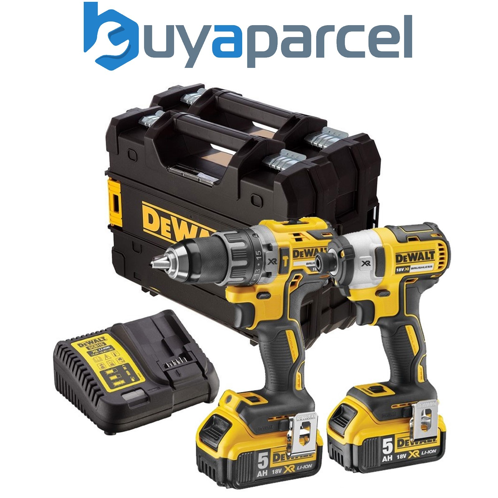 Dewalt DCK268P2T 18v Brushless DCD791 Drill Driver DCF887 Impact Driver 2x 5.0ah
