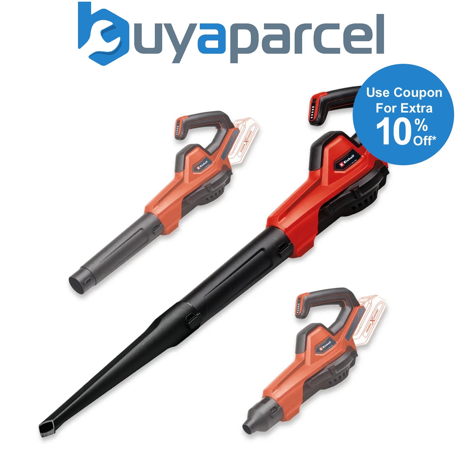 Einhell 18v Cordless Garden Leaf Blower 3in1 Power X-Change GE-UB 18/250 - Body