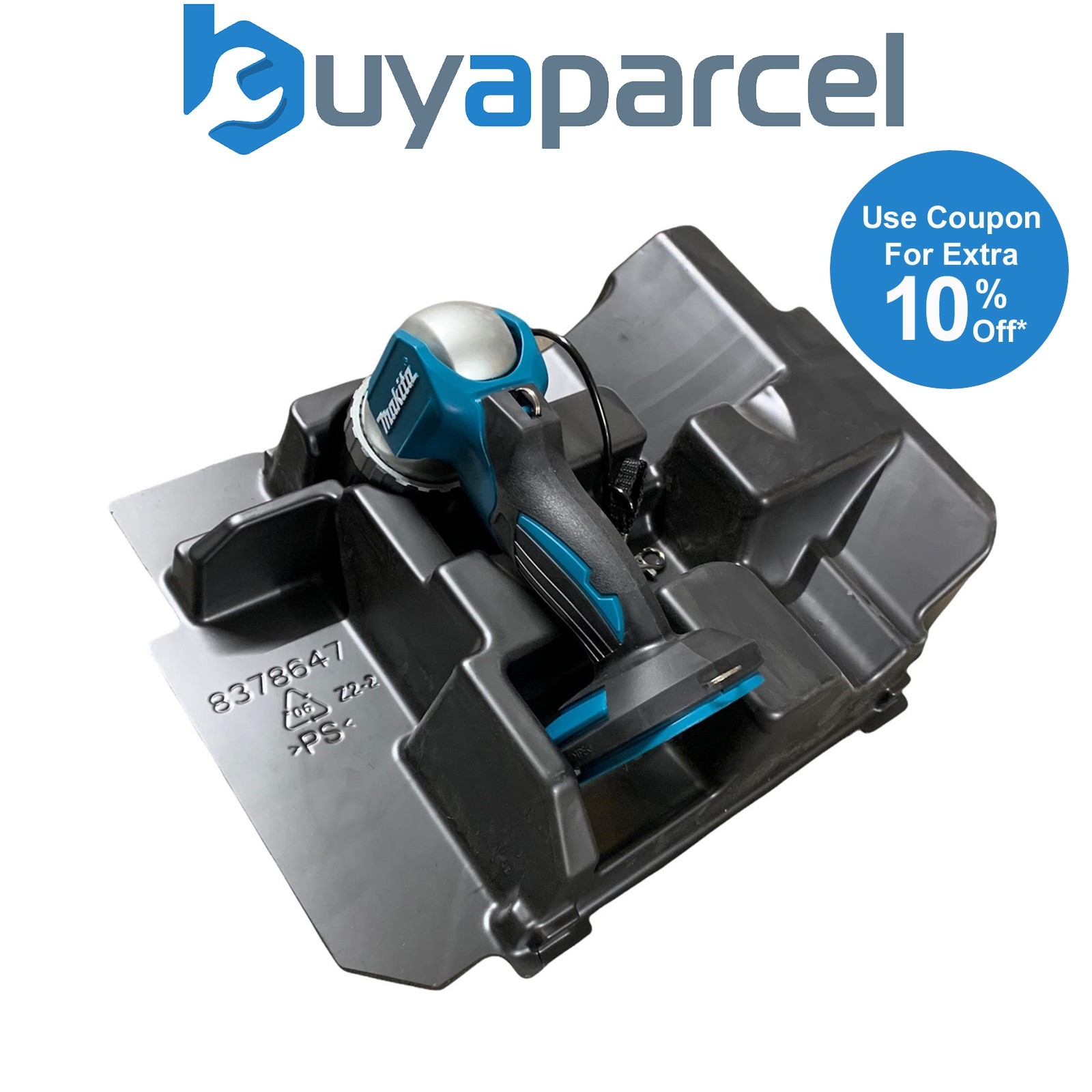 Makita DML808 18V LXT Torch Adjustable Beam LED Light Pivot + Makpac Inlay