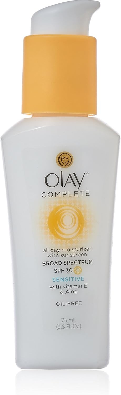 Olay Complete Defense Daily UV Moisturizer SPF 30, Sensitive Skin 2.5 fl oz (75