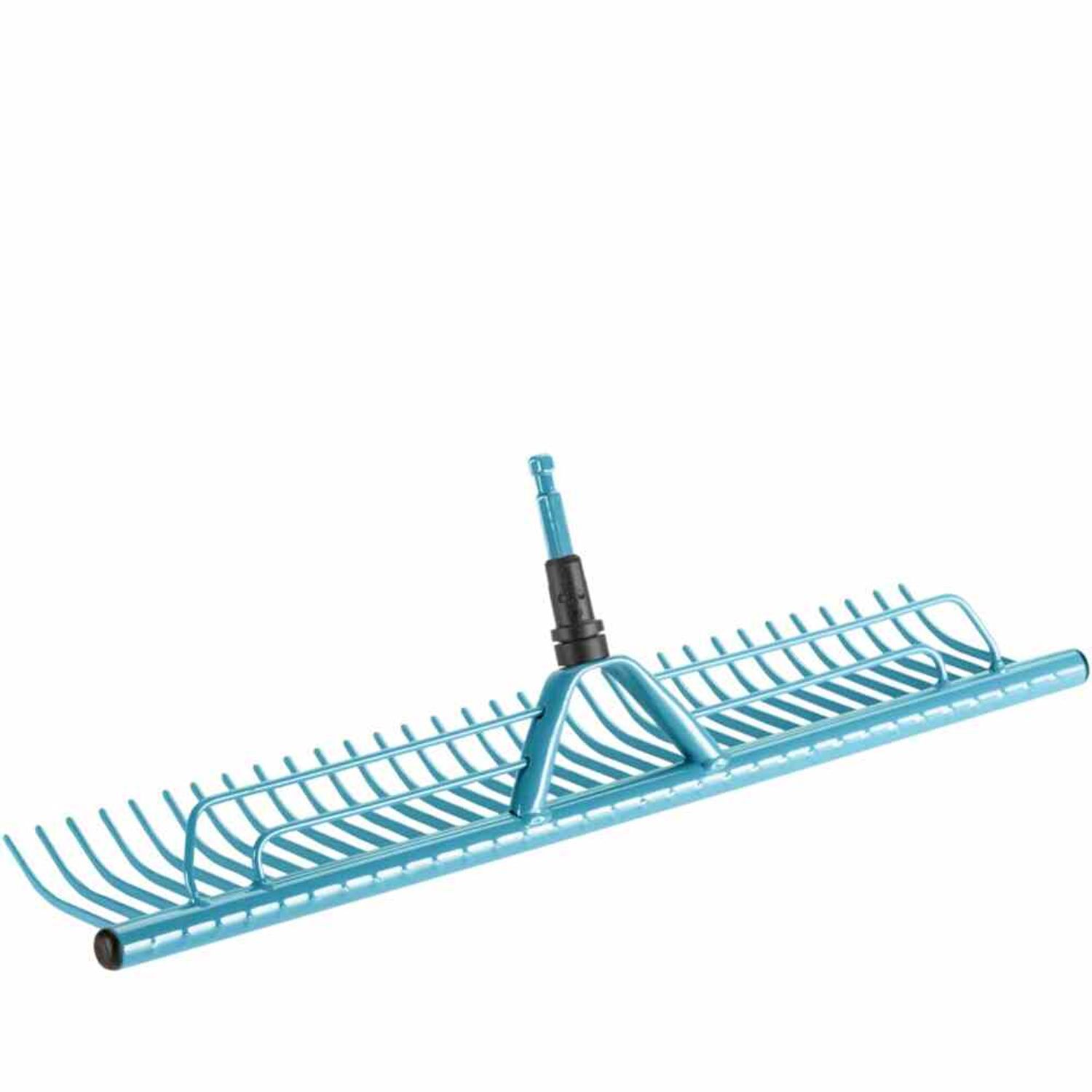 Gardena Lawn Rake 32 Tines W: 60cm Fan Broom Rake Leaves Lawn Garden NEW