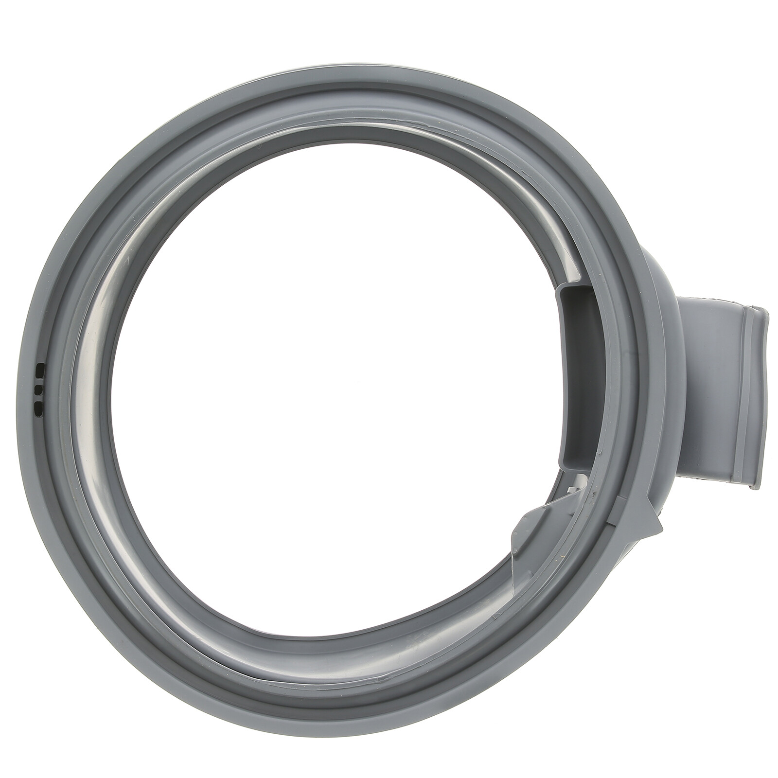 Genuine Samsung Washer Dryer WD80, WD90 Rubber Door Seal Gasket Grey DC6403235A
