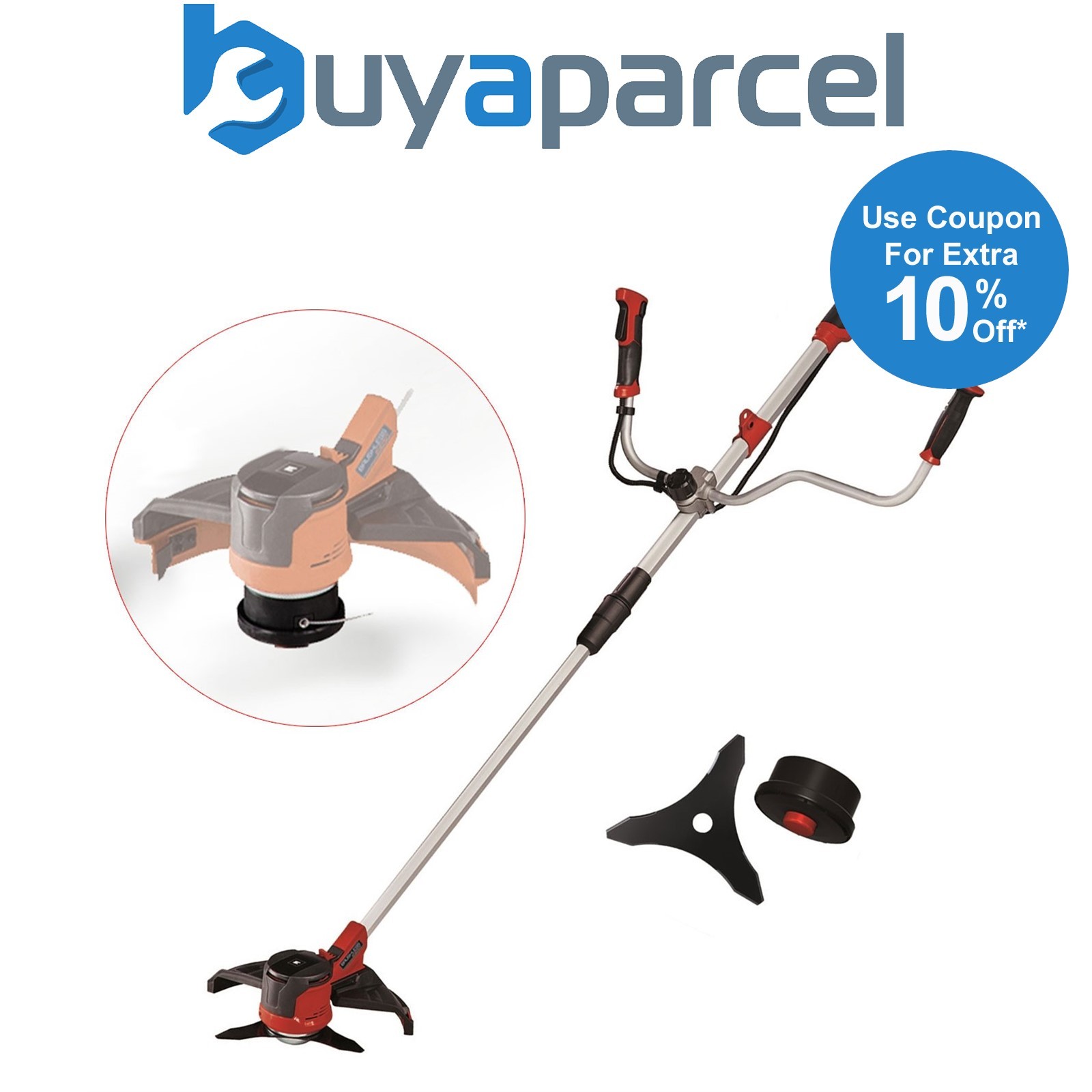 Einhell Twin 18v / 36v Cordless Brushcutter + Strimmer AGILLO GE-CB 36/255 PXC