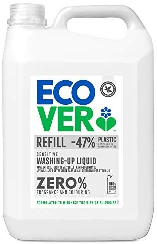 Ecover Zero Washing Up Liquid Refill, 5L