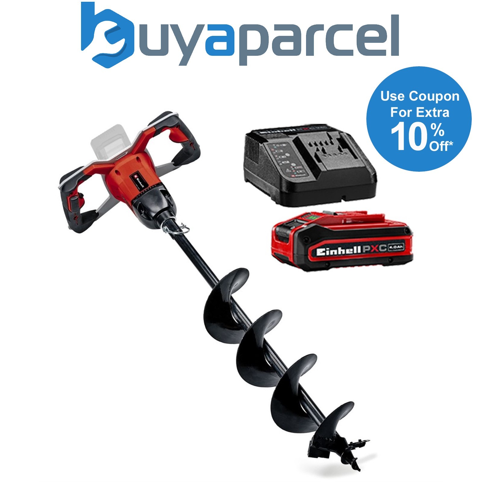 Einhell Professional 18v Cordless Earth Auger GP-EA 18/150 Li BL-Solo PXC + 4AH