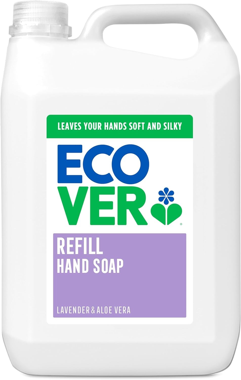 Ecover Hand Wash, Hand Soap Refill, Lavender and Aloe Vera, Dermatologically Te