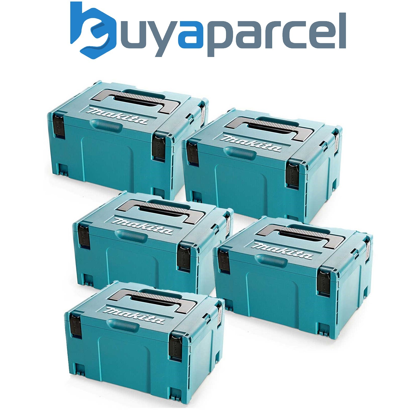 Makita MAKPAC Stacking Connector Tool Case Systainer TYPE 3 396 X 296 X 210 x 5