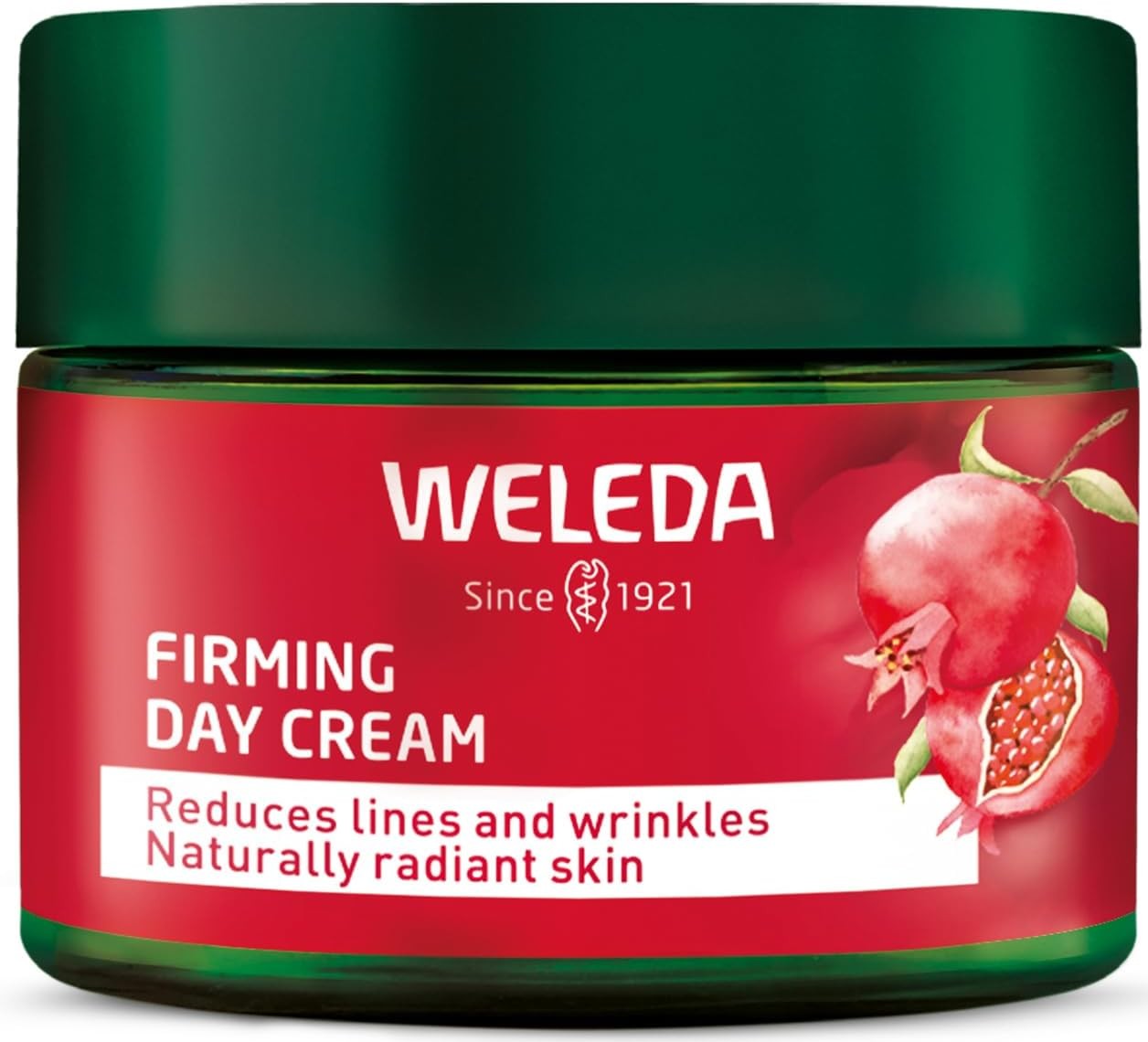 Weleda Firming Day Face Cream with Pomegranate & Maca Peptides, Moisturising Cr