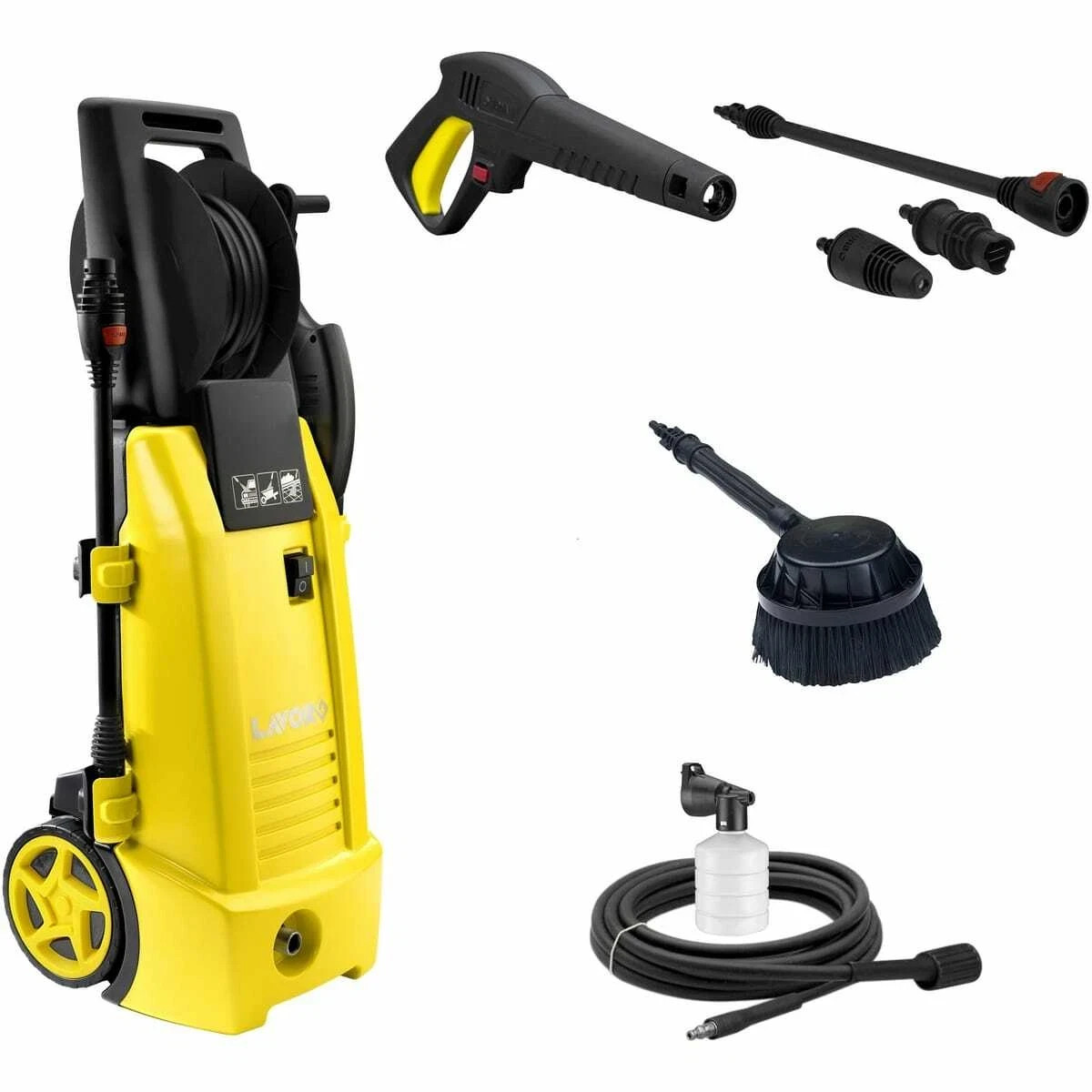 Lavor Ninja Extra 145 Bar Power Pressure Washer Jetwasher Jet Wash 1900W 420 L/H