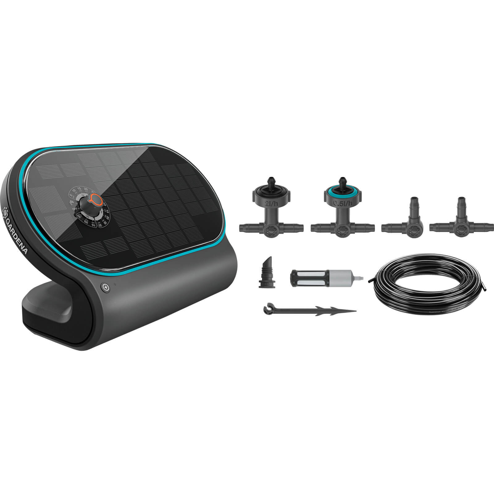 Gardena AQUABLOOM L Solar Water Irrigation Set