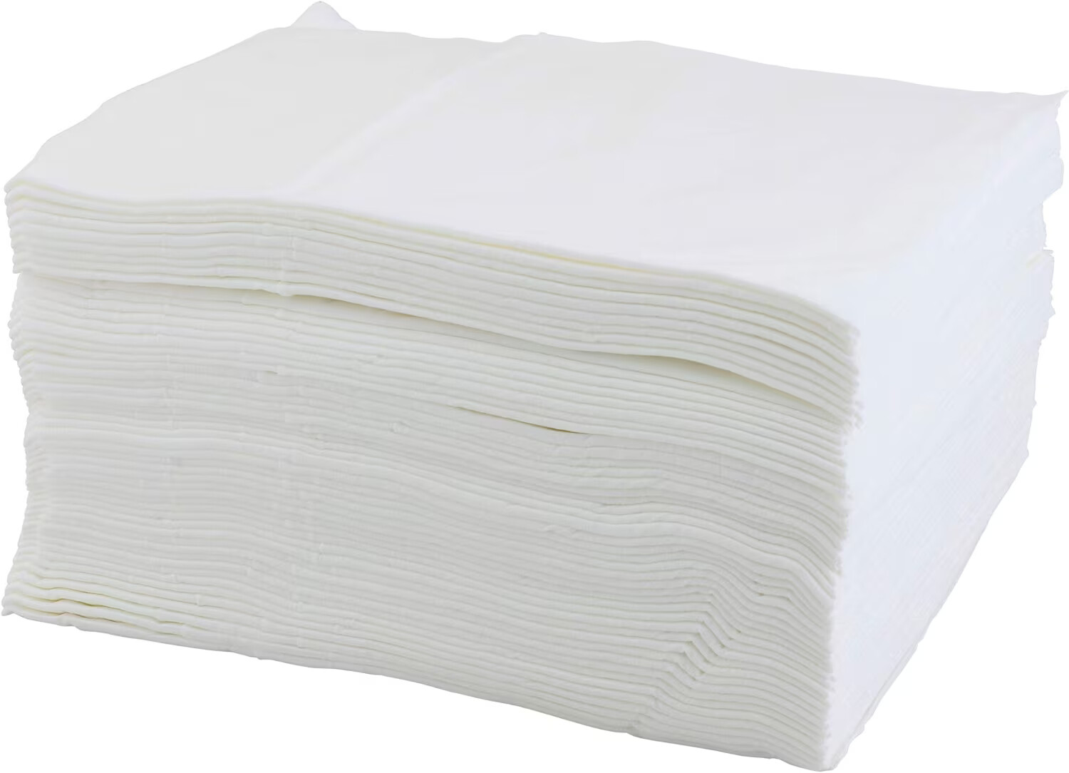 100 x Disposable Biodegradable White Embossed Salons Hairdressing Towels. Salon