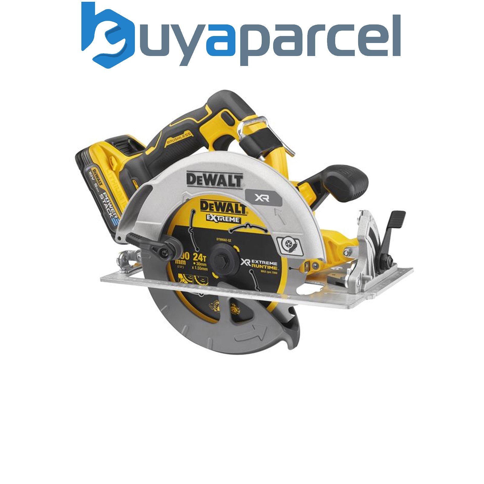 Dewalt DCS573H2T-GB XR Advantage Circular Saw 190mm 18V 2 x 5.0Ah POWERSTACK