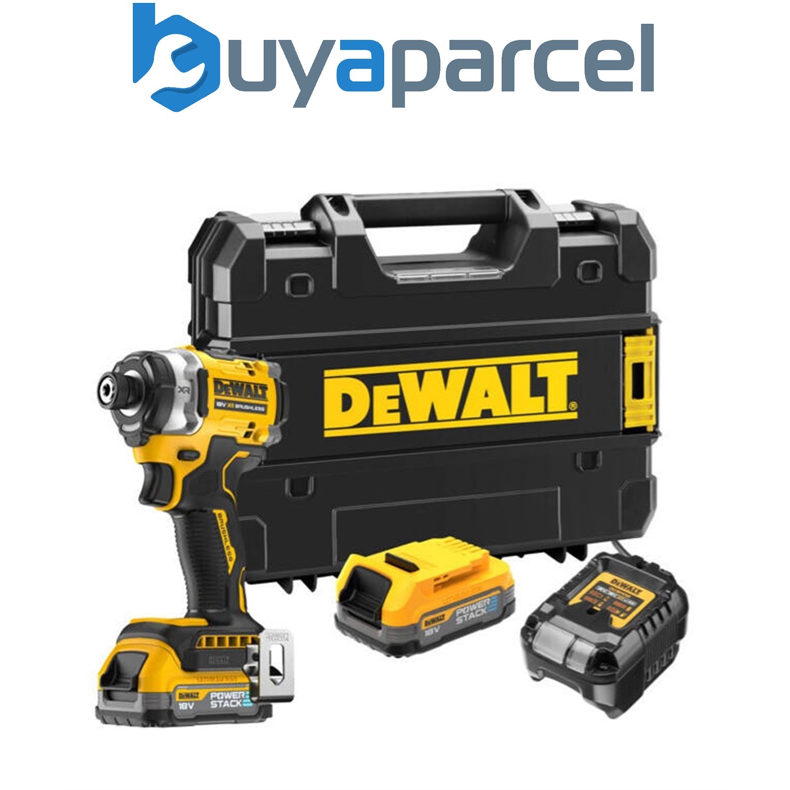 Dewalt 18v XR Premium DCF860E2T Impact Driver 282Nm 2 x Compact Powerstack