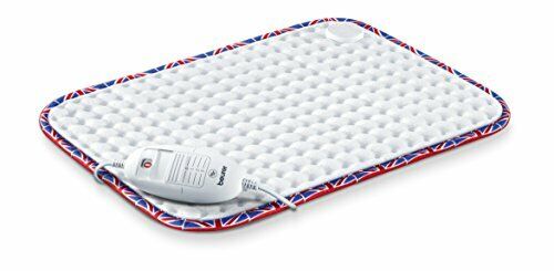 Beurer HK Comfort UK Edition Heat Pad with Cosy Fleece Finish