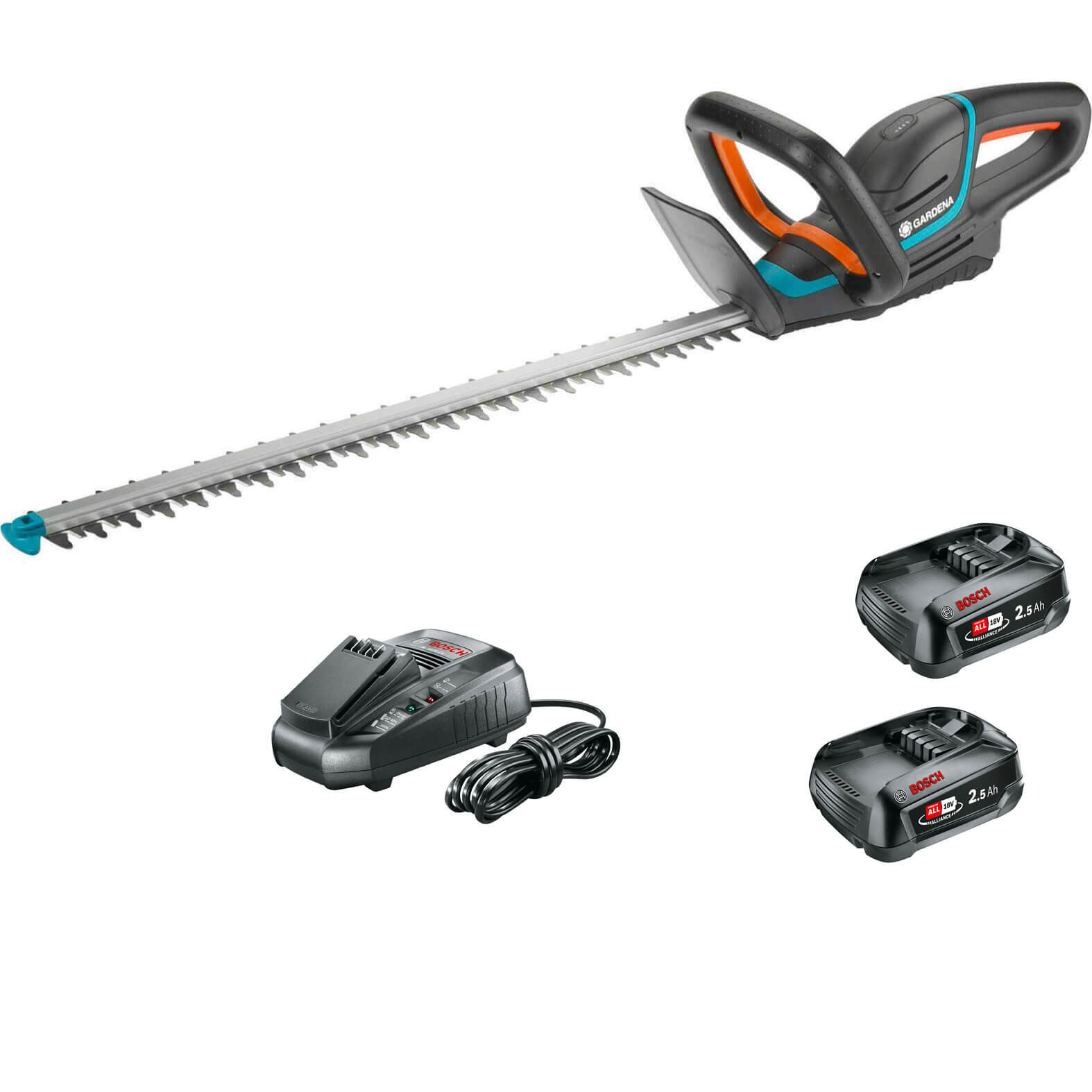Gardena COMFORTCUT 60 P4A 18v Cordless Hedge Trimmer 600mm 2 x 2.5ah Li-ion